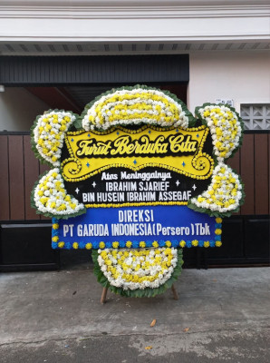 Papan Bunga Duka di Sutojayan